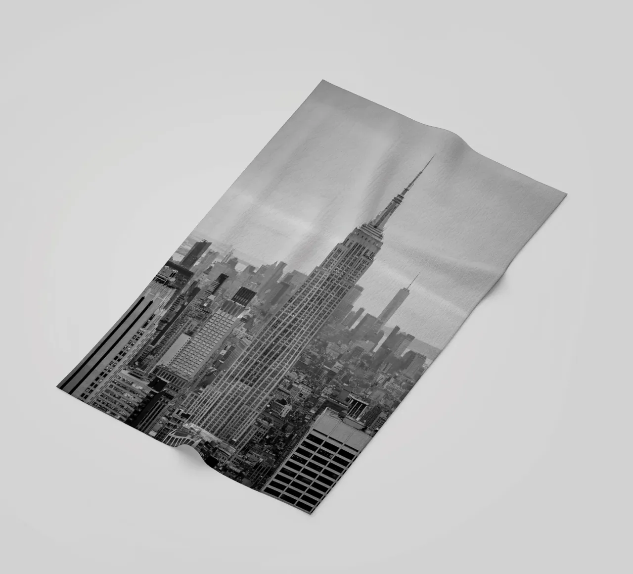 Skyline di New York - Empire State Building, Manhattan telo mare da Bold and Retro