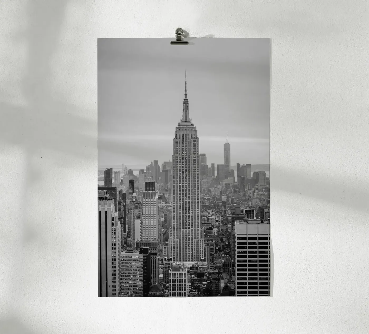 New York City Skyline - Empire State Building, Manhattan poster by Bold & Retro Photography