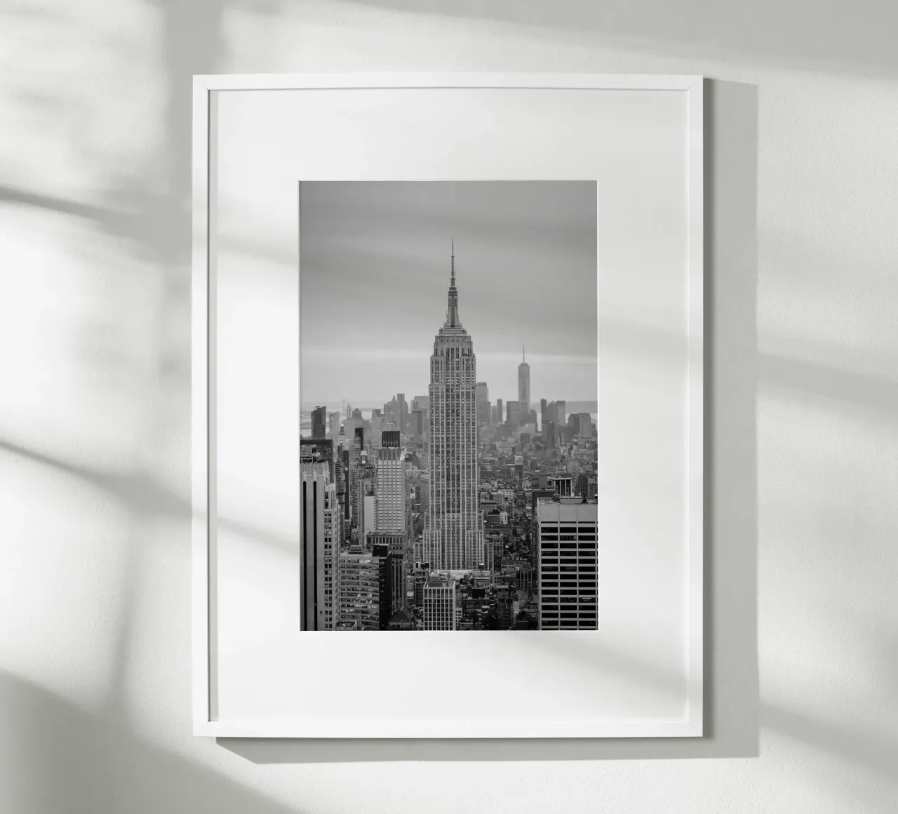 Skyline di New York - Empire State Building, Manhattan carta hahnemühle da Bold and Retro