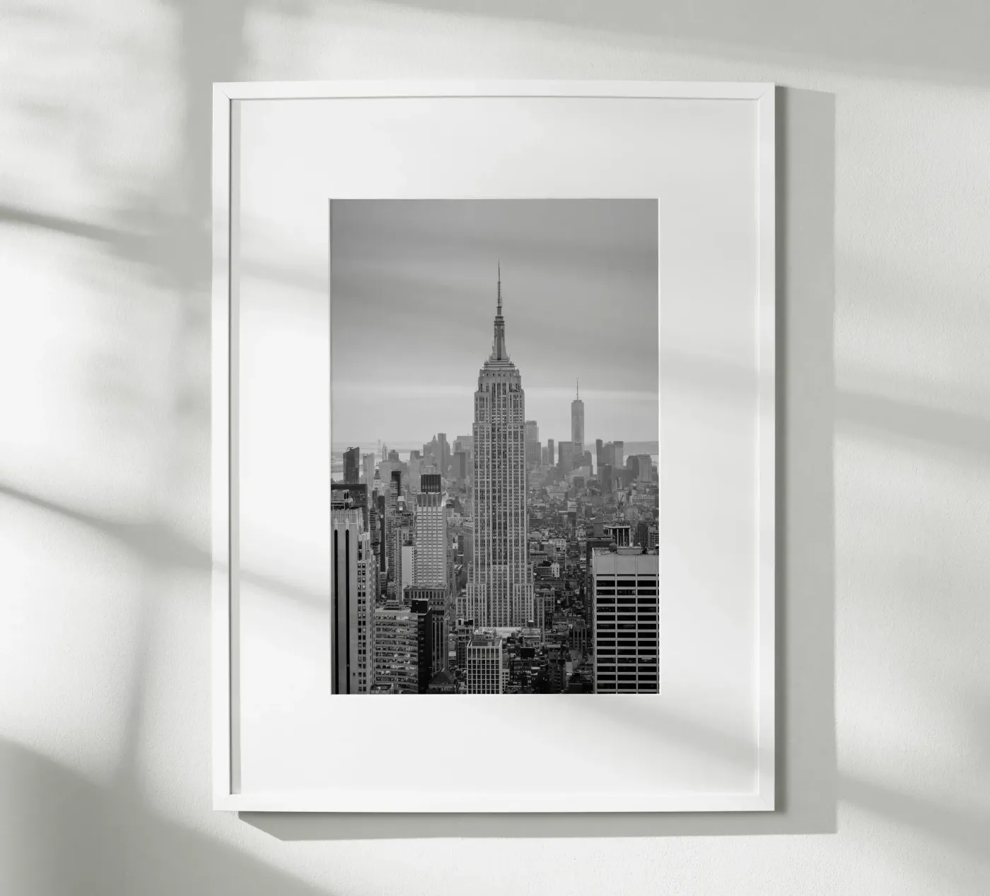 New York City Skyline - Empire State Building, Manhattan poster by Bold & Retro Photography