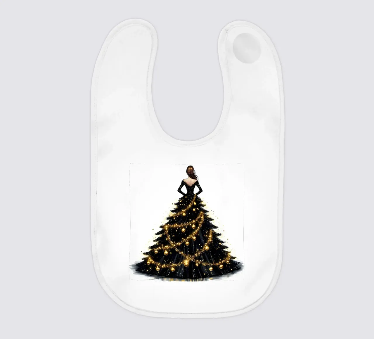 Albero di Natale bavaglino da ARTOMATIC