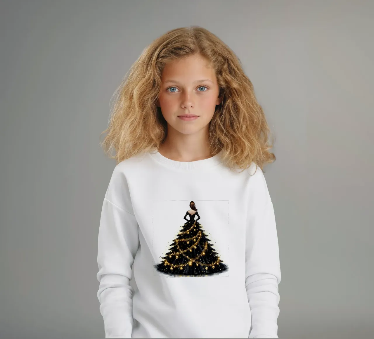 Albero di Natale felpa bambino da ARTOMATIC