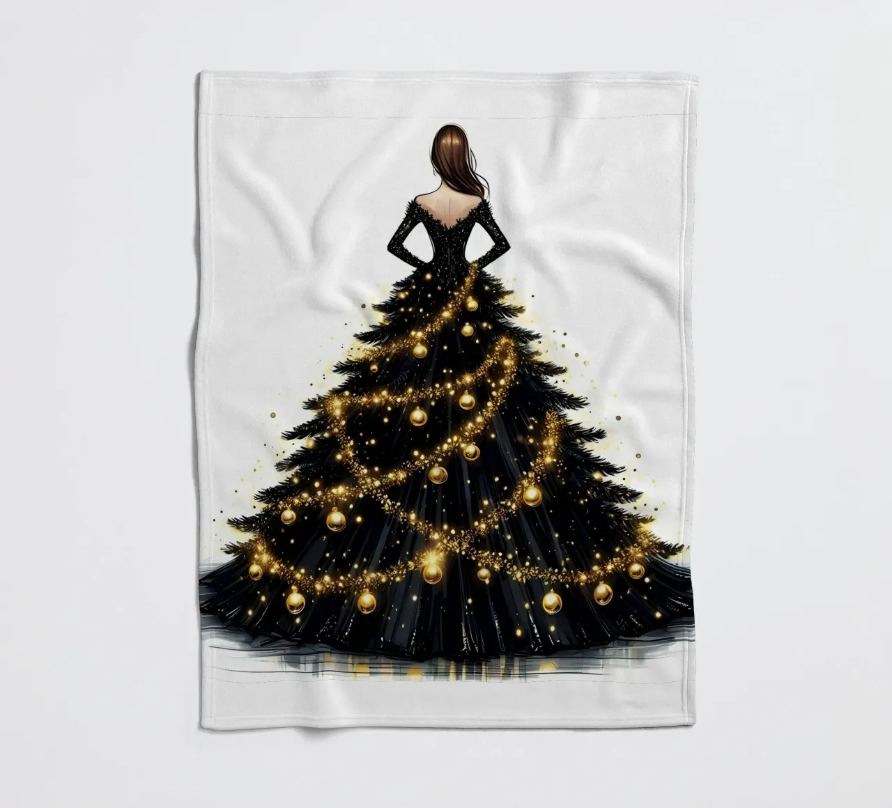 Albero di Natale coperta in pile da ARTOMATIC
