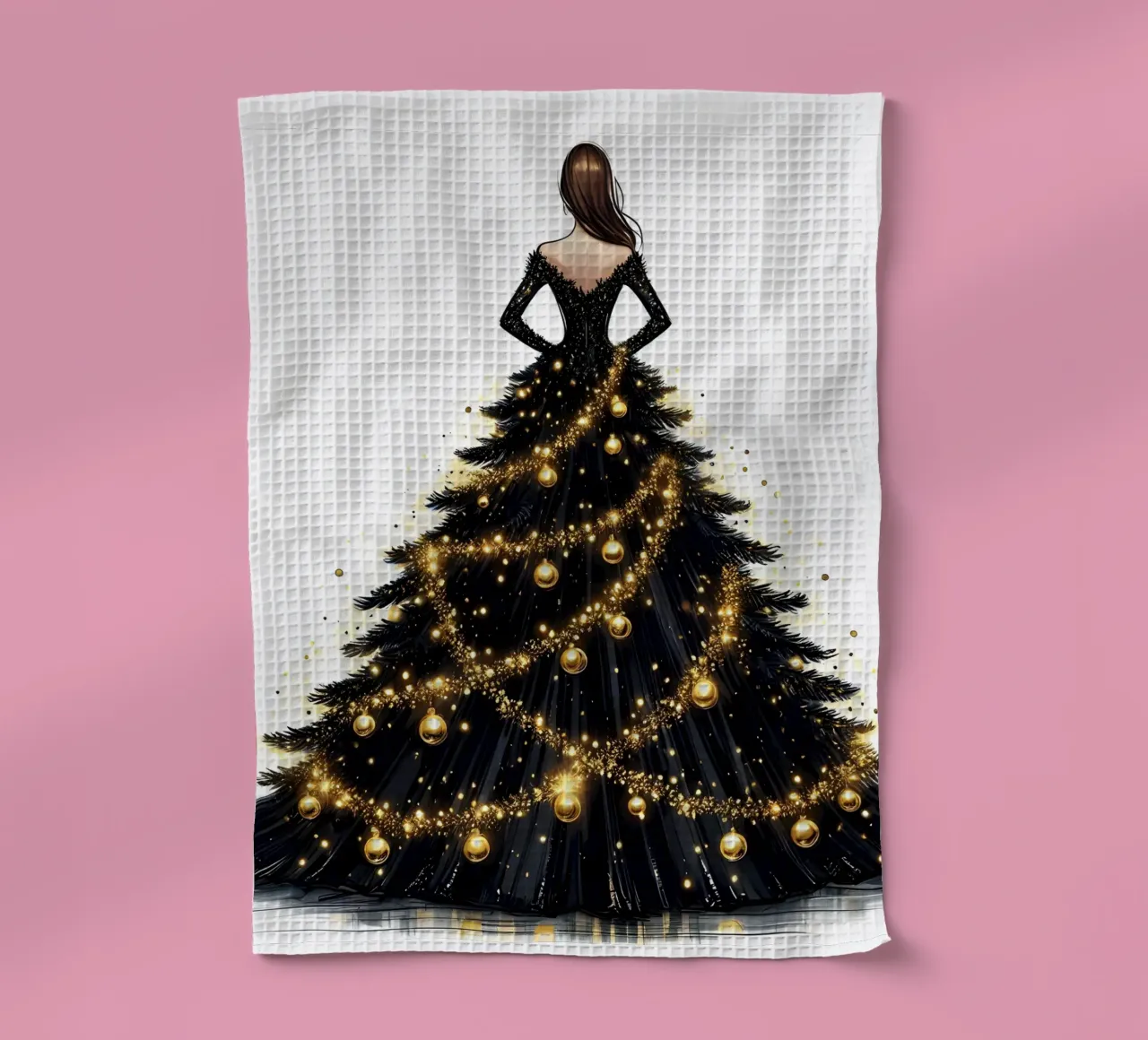 Albero di Natale canovaccio da cucina da ARTOMATIC