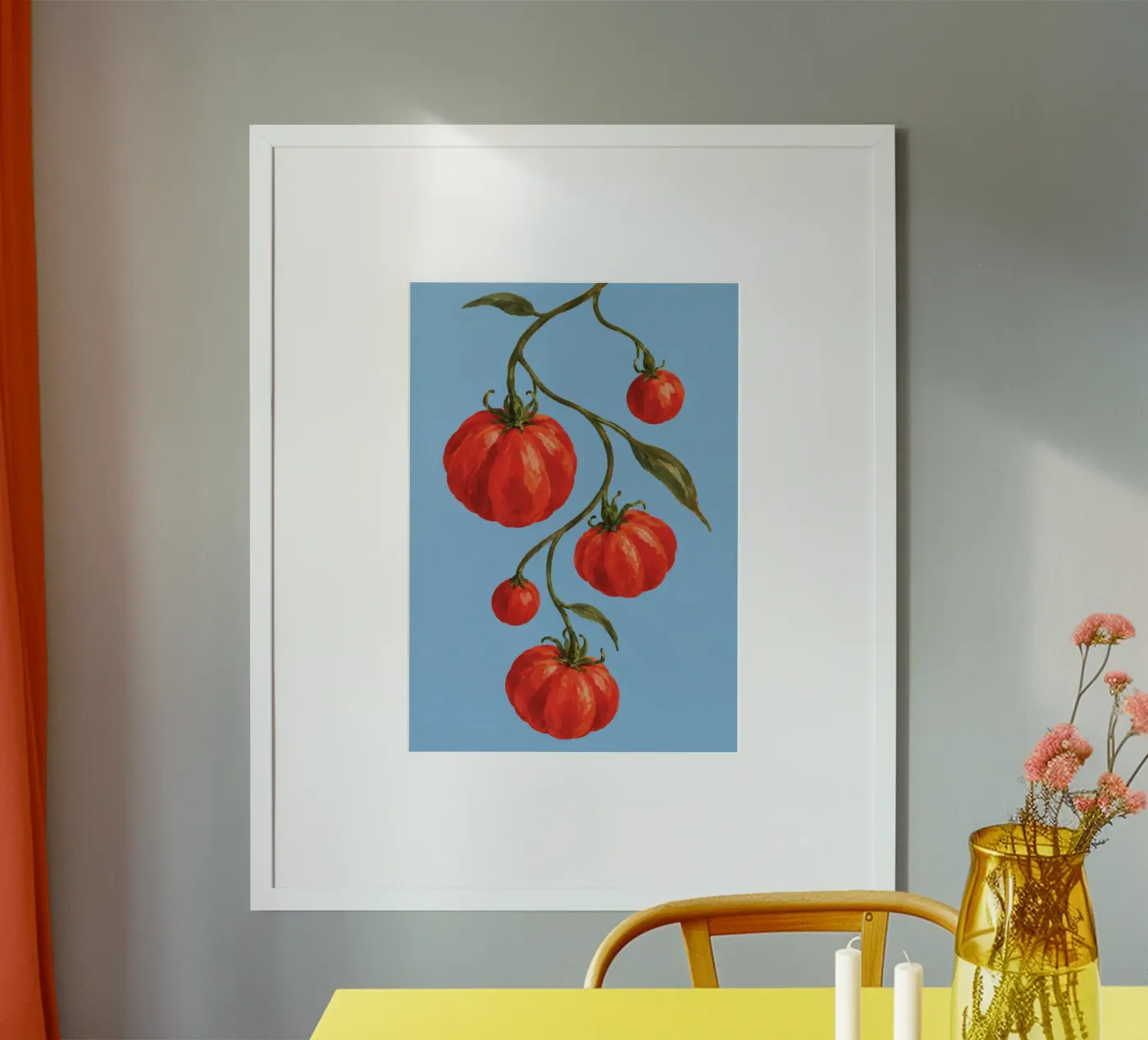 tomatoes poster by Artsy Poster