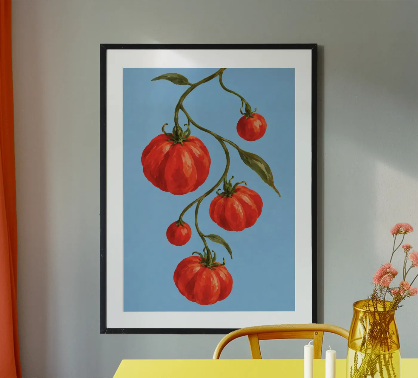 tomatoes poster by Artsy Poster