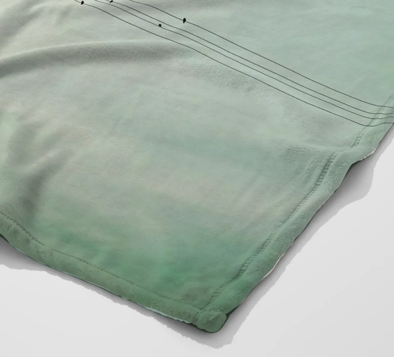 Leaving fleecedeken van Angelo Cerantola