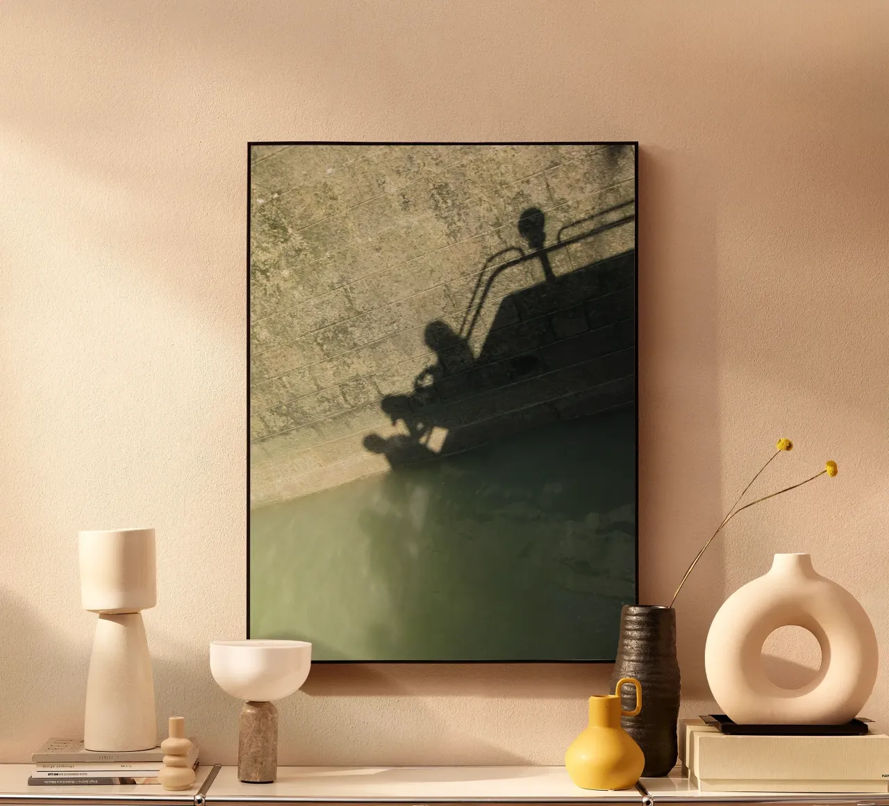 Falling into the Water alluminio dibond da menega sabidussi | moods