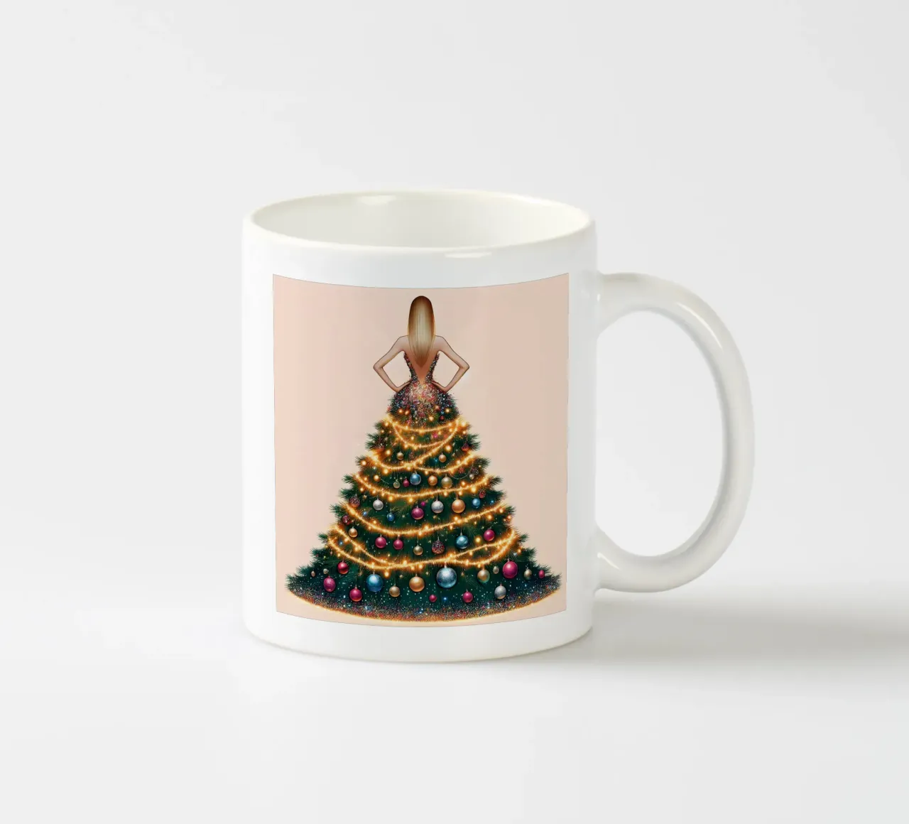 Luci di Natale tazza in ceramica da ARTOMATIC