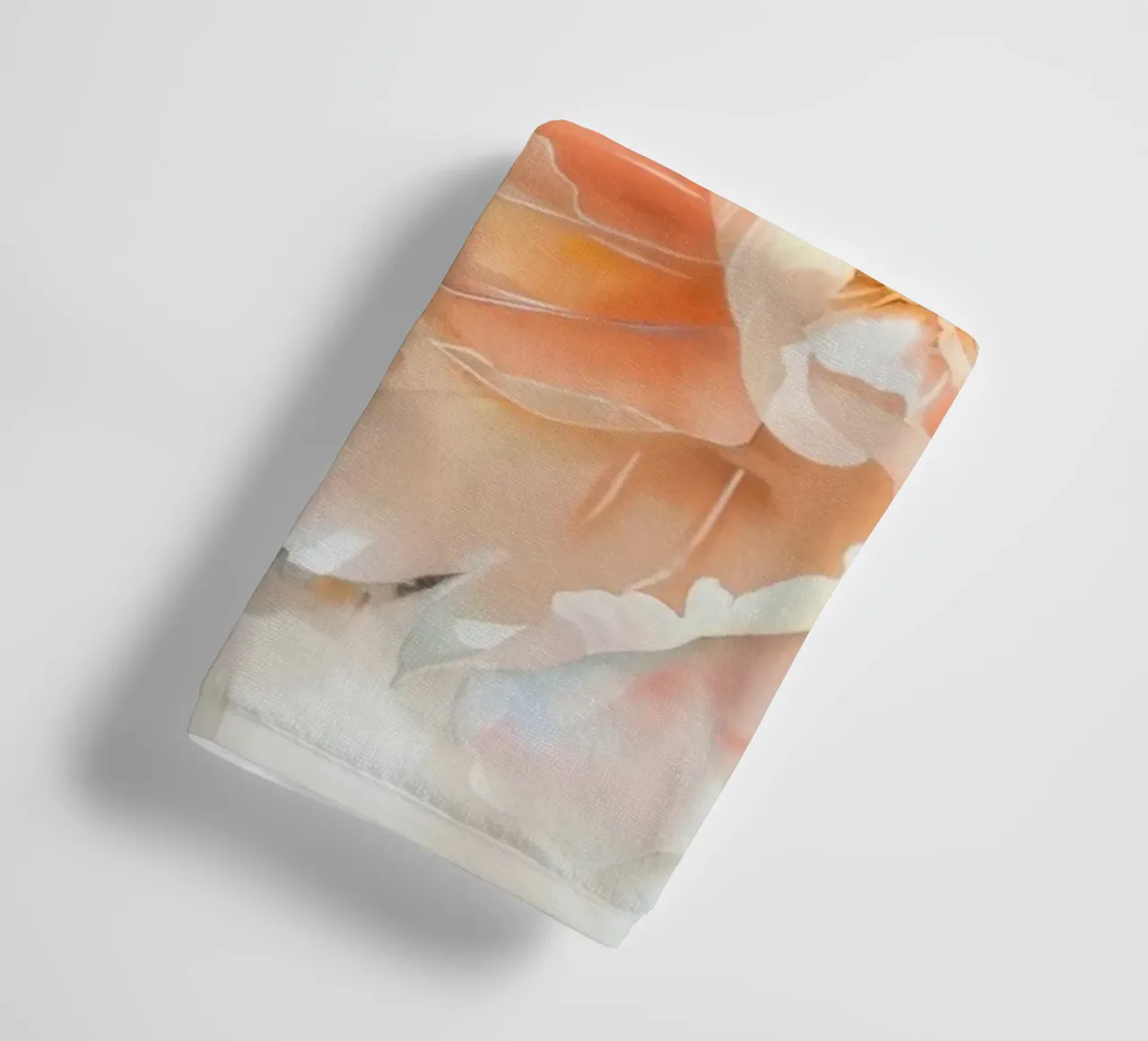 Peach Soft Velvet Peonie Spring Garden asciugamano da bagno da Flower Garden - Uta Naumann