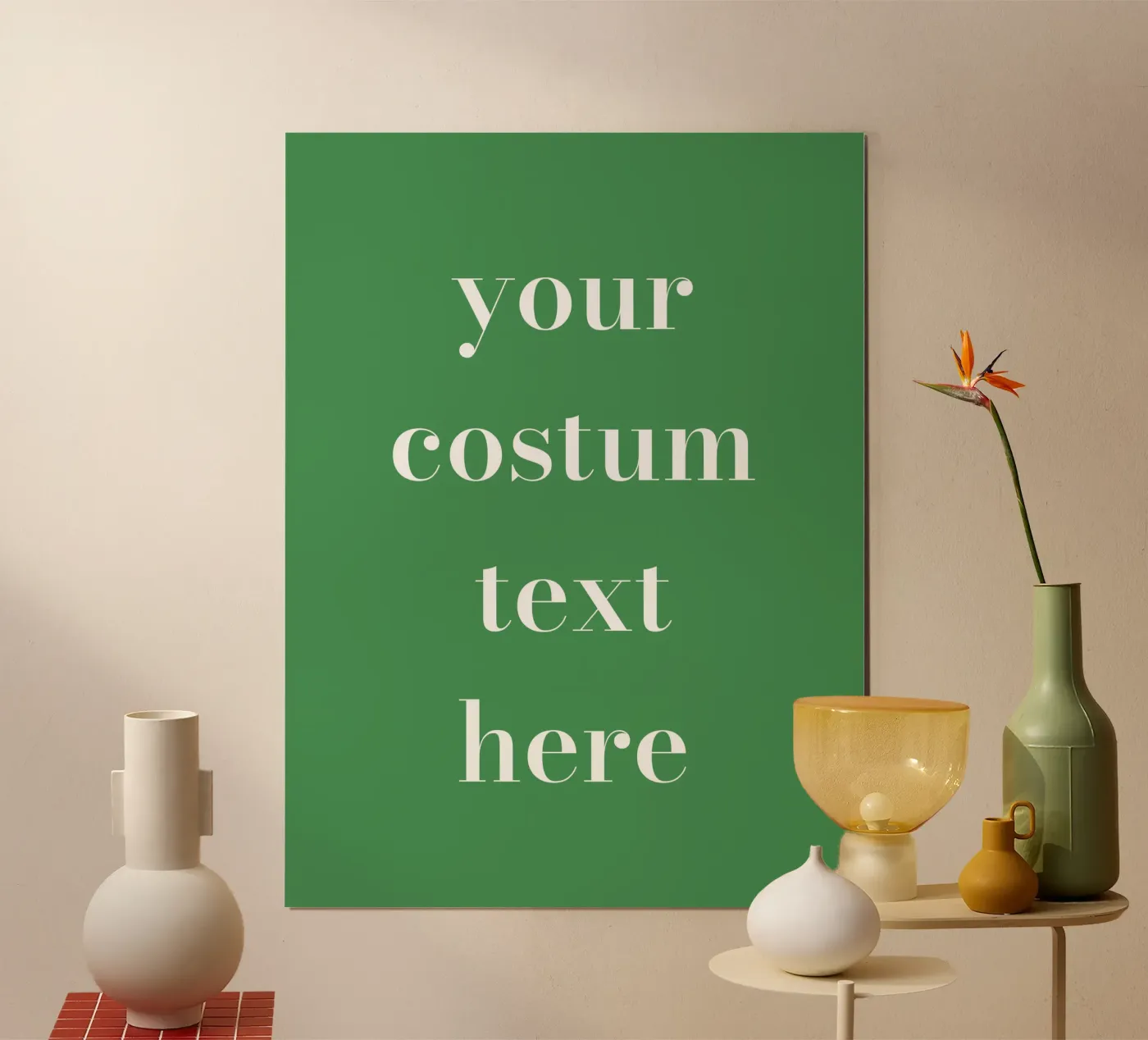 Your Custom Text Here poster da Words by Niki