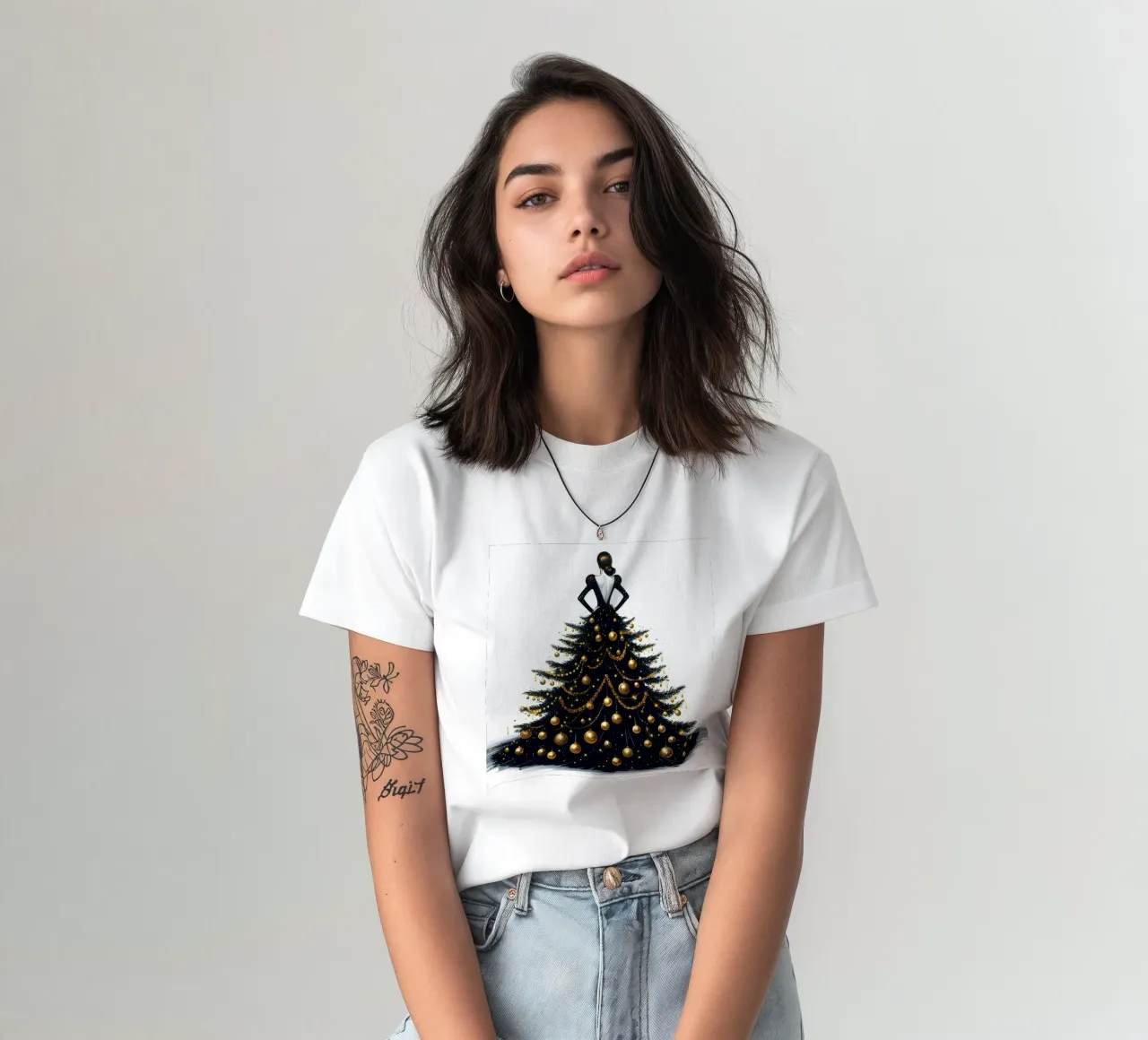 Gonna per albero di Natale t-shirt da ARTOMATIC