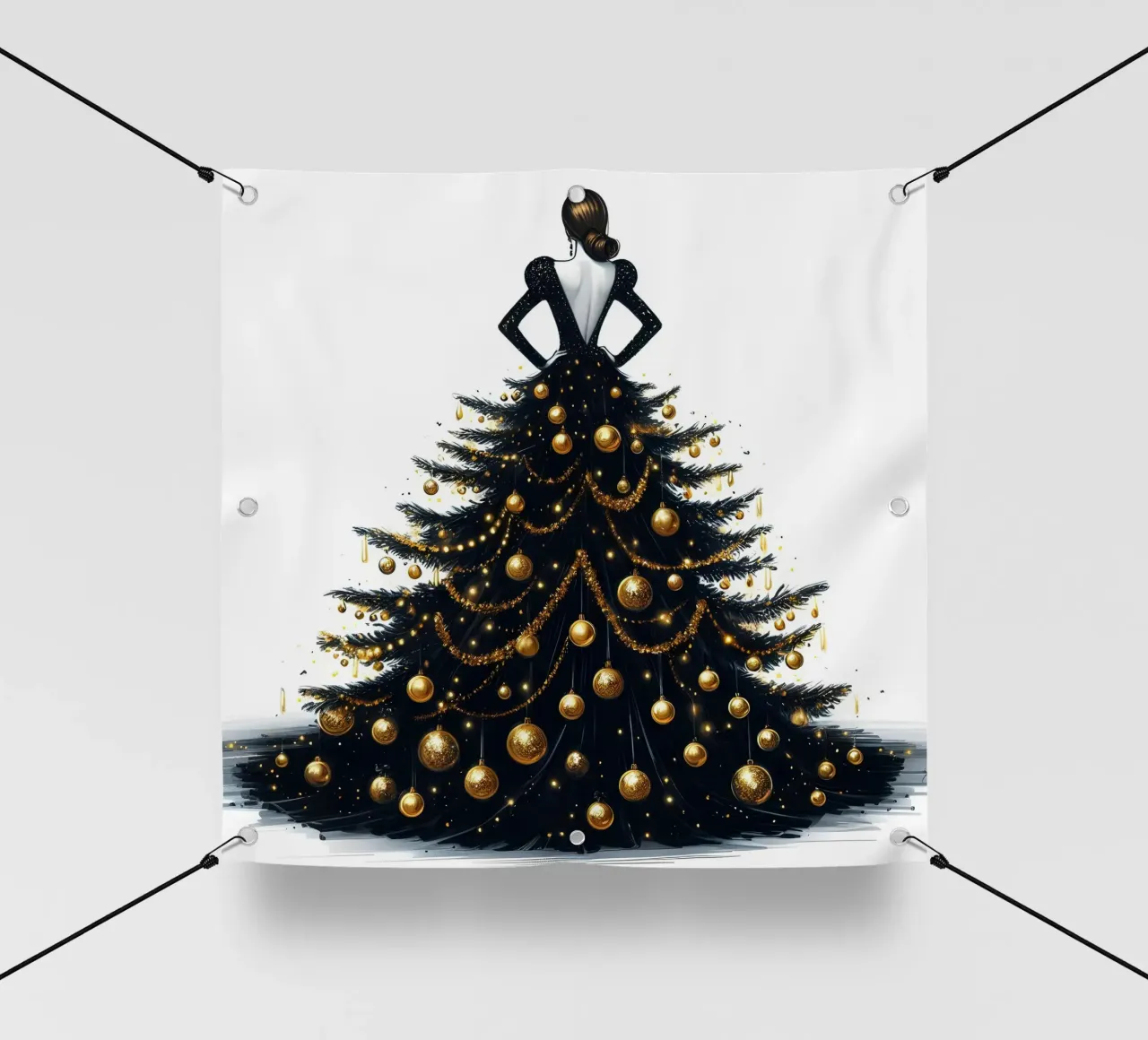 Gonna per albero di Natale telo in pvc da ARTOMATIC