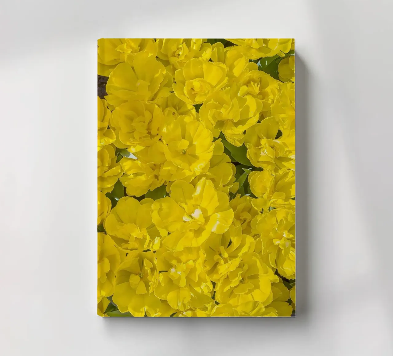 A Burst of Sunshine: Yellow Tulips notebook by Curious Collections by Marielle Leenders