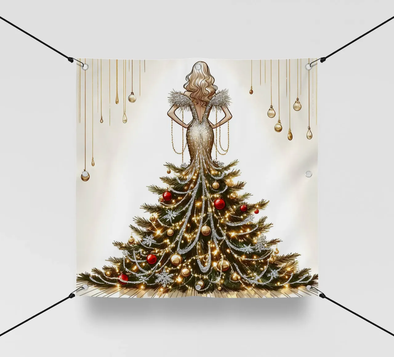 Natale telo in pvc da ARTOMATIC