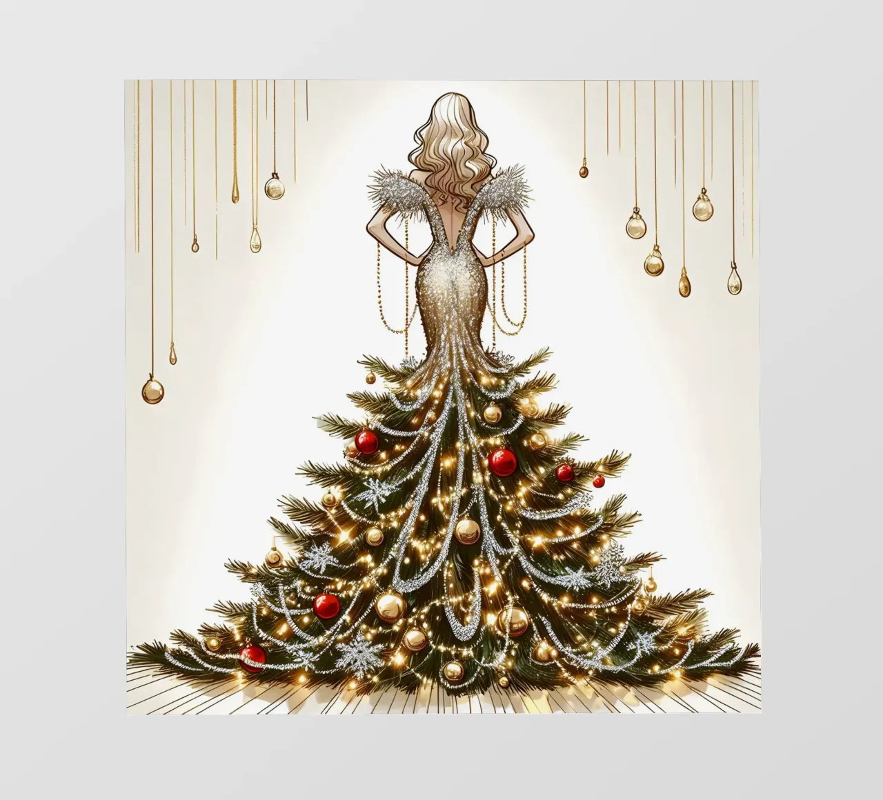Natale telo in pvc da ARTOMATIC