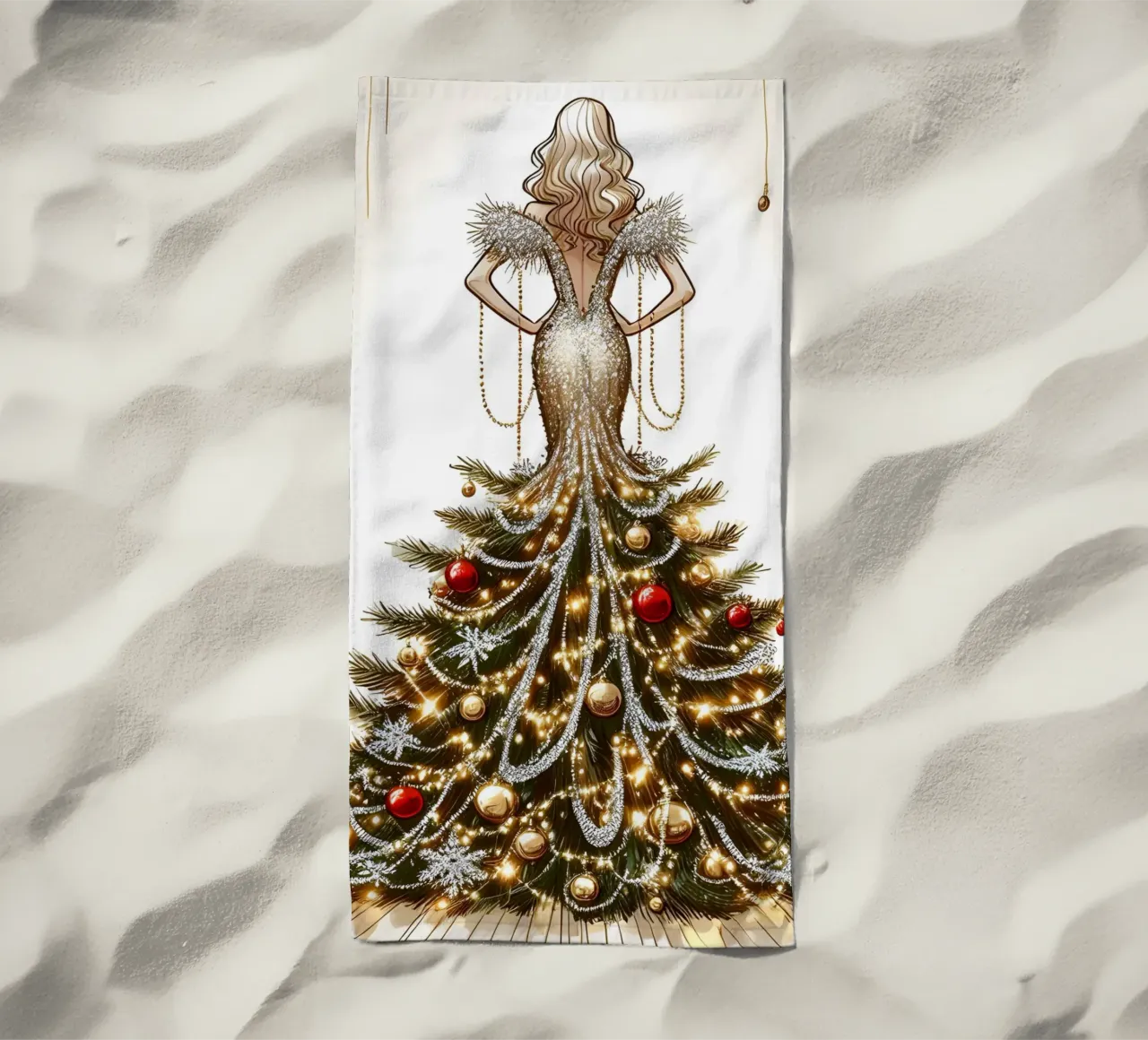 Natale telo mare da ARTOMATIC