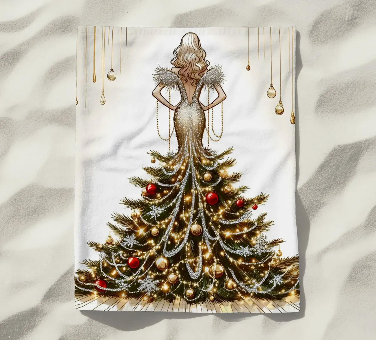 Natale telo mare da ARTOMATIC