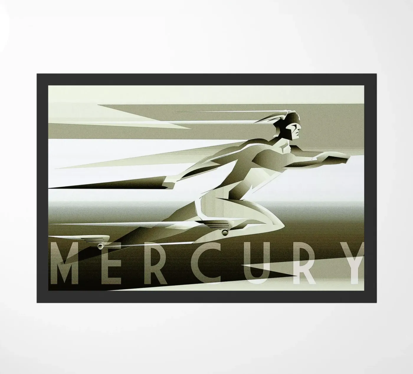 Mercury doormat by Rodolfo Reyes