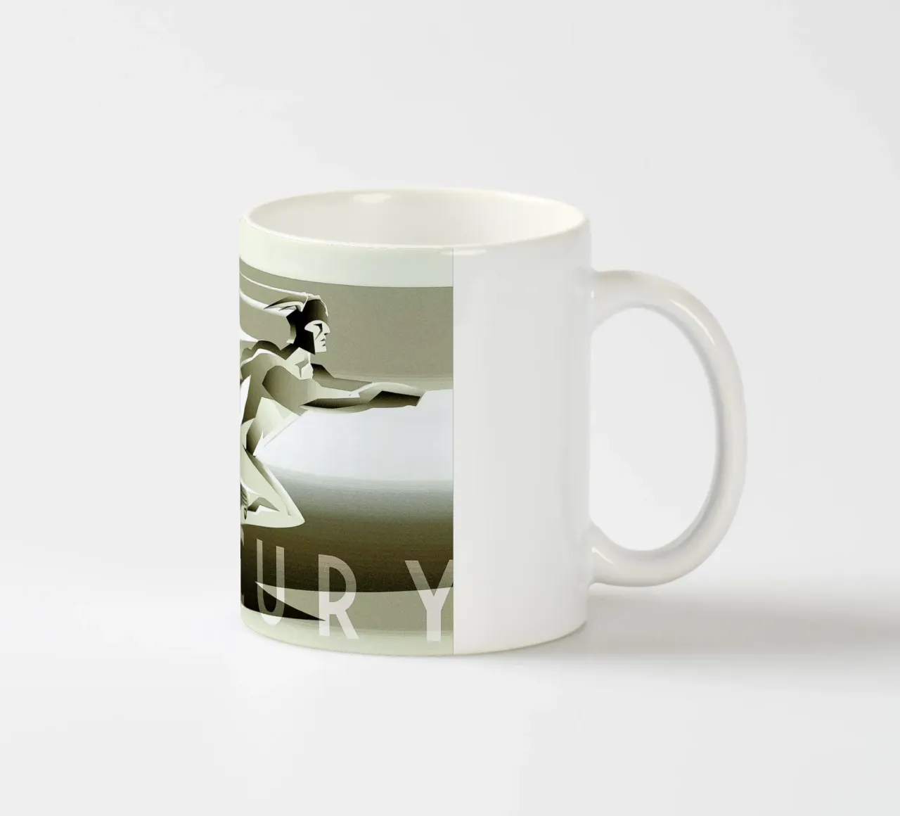 Mercury Keramik Tasse von Rodolfo Reyes