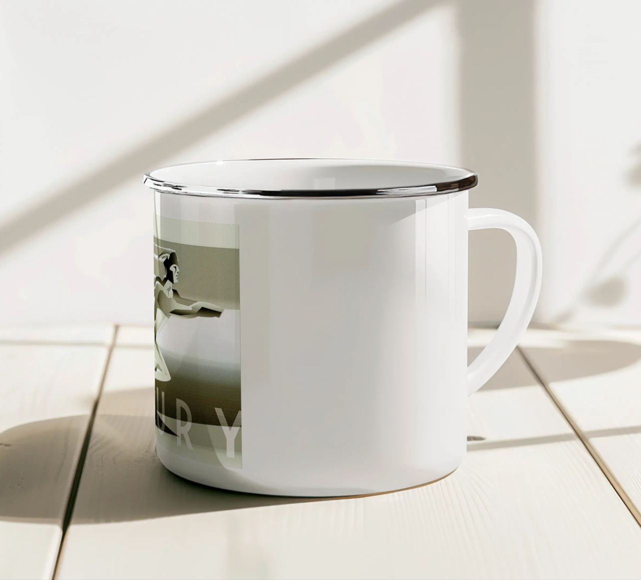 Mercury tazza in smalto da Rodolfo Reyes