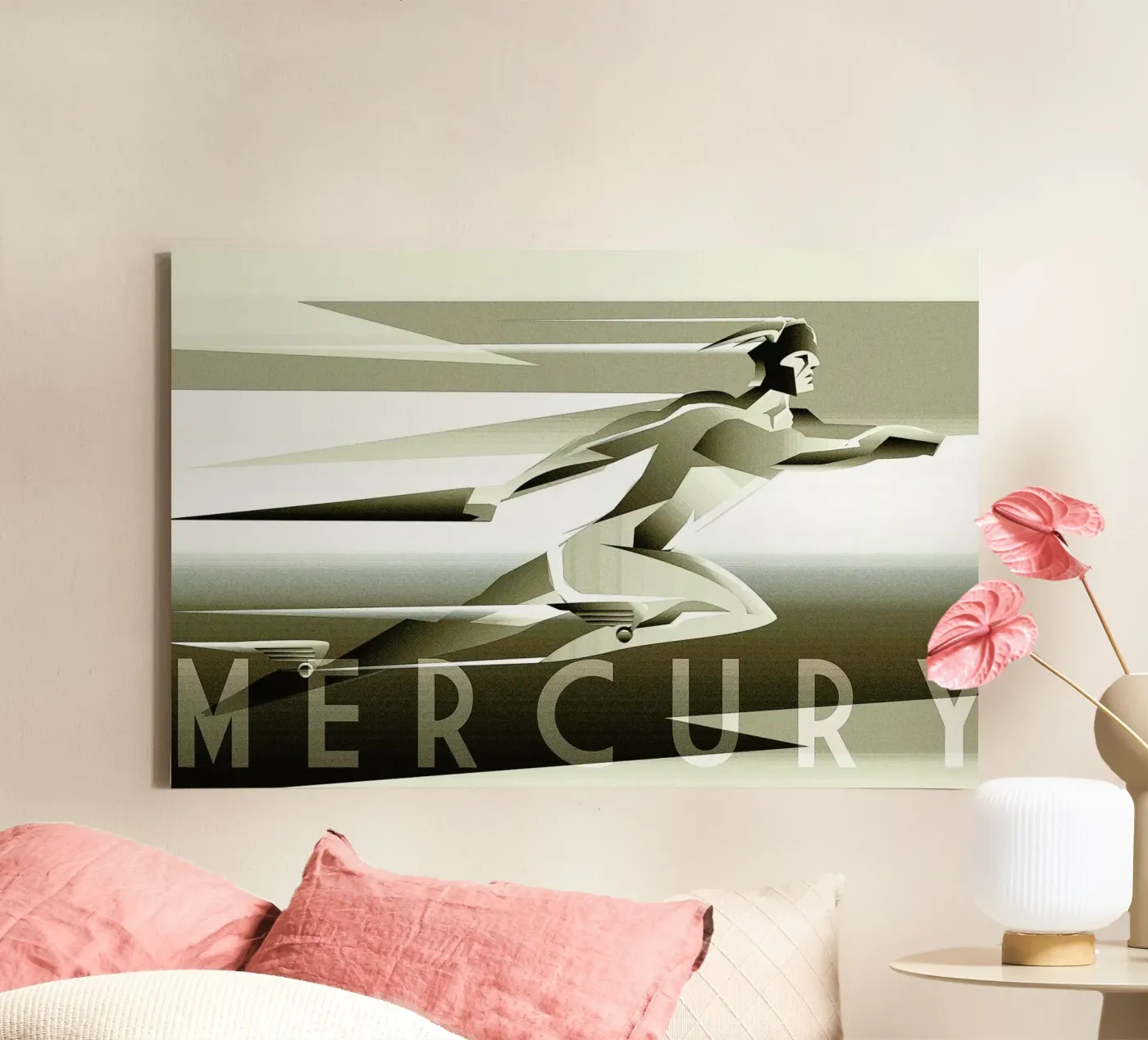 Mercury tela da Rodolfo Reyes