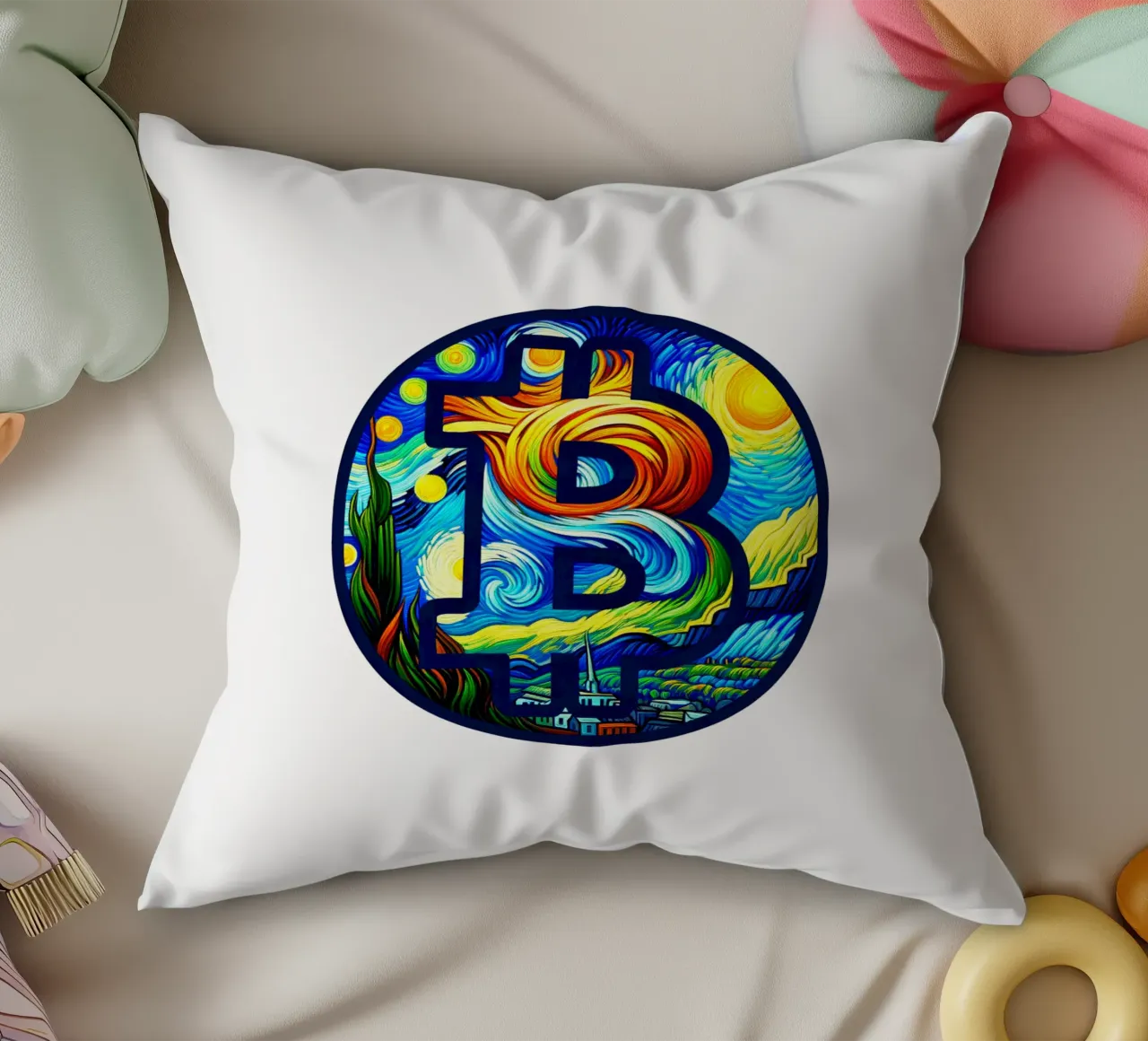 BTC... viewed via the V.Gogh-node cuscino da Crypto_Jungle