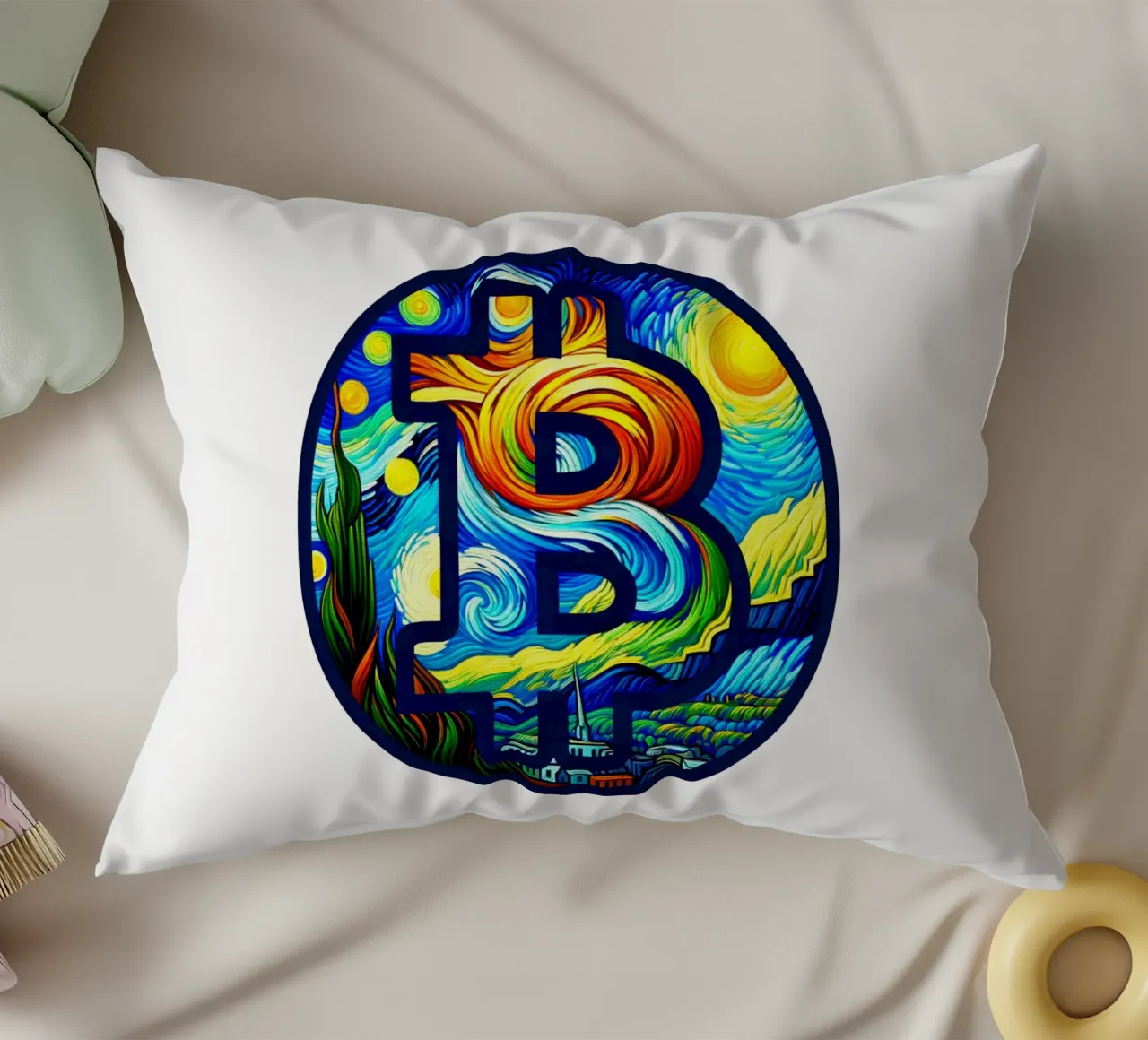 BTC... viewed via the V.Gogh-node cuscino da Crypto_Jungle