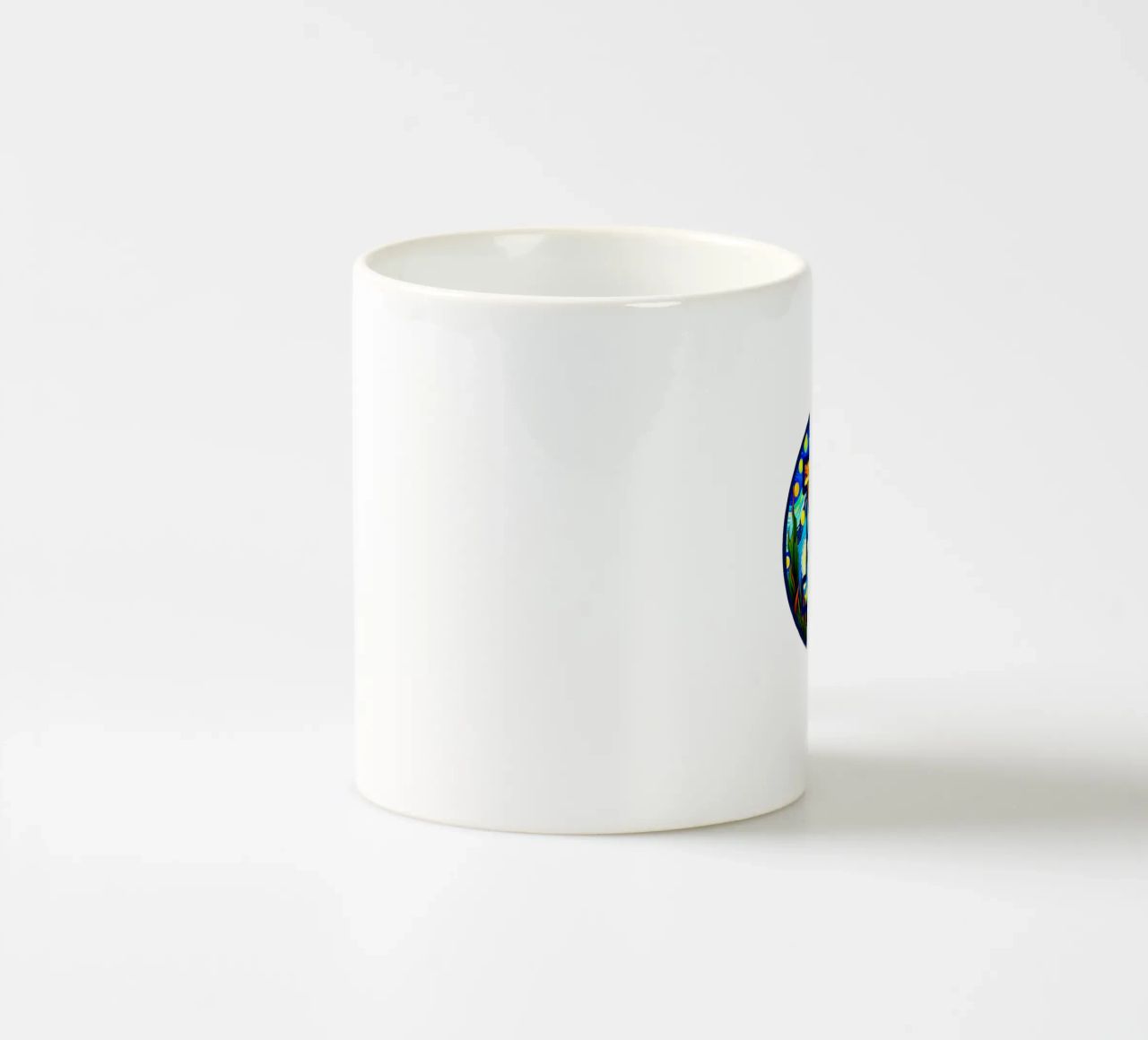 BTC... viewed via the V.Gogh-node tazza in ceramica da Crypto_Jungle