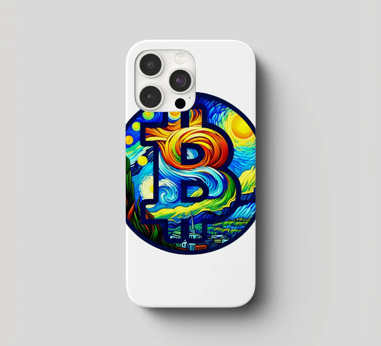 BTC... viewed via the V.Gogh-node cover iphone da Crypto_Jungle