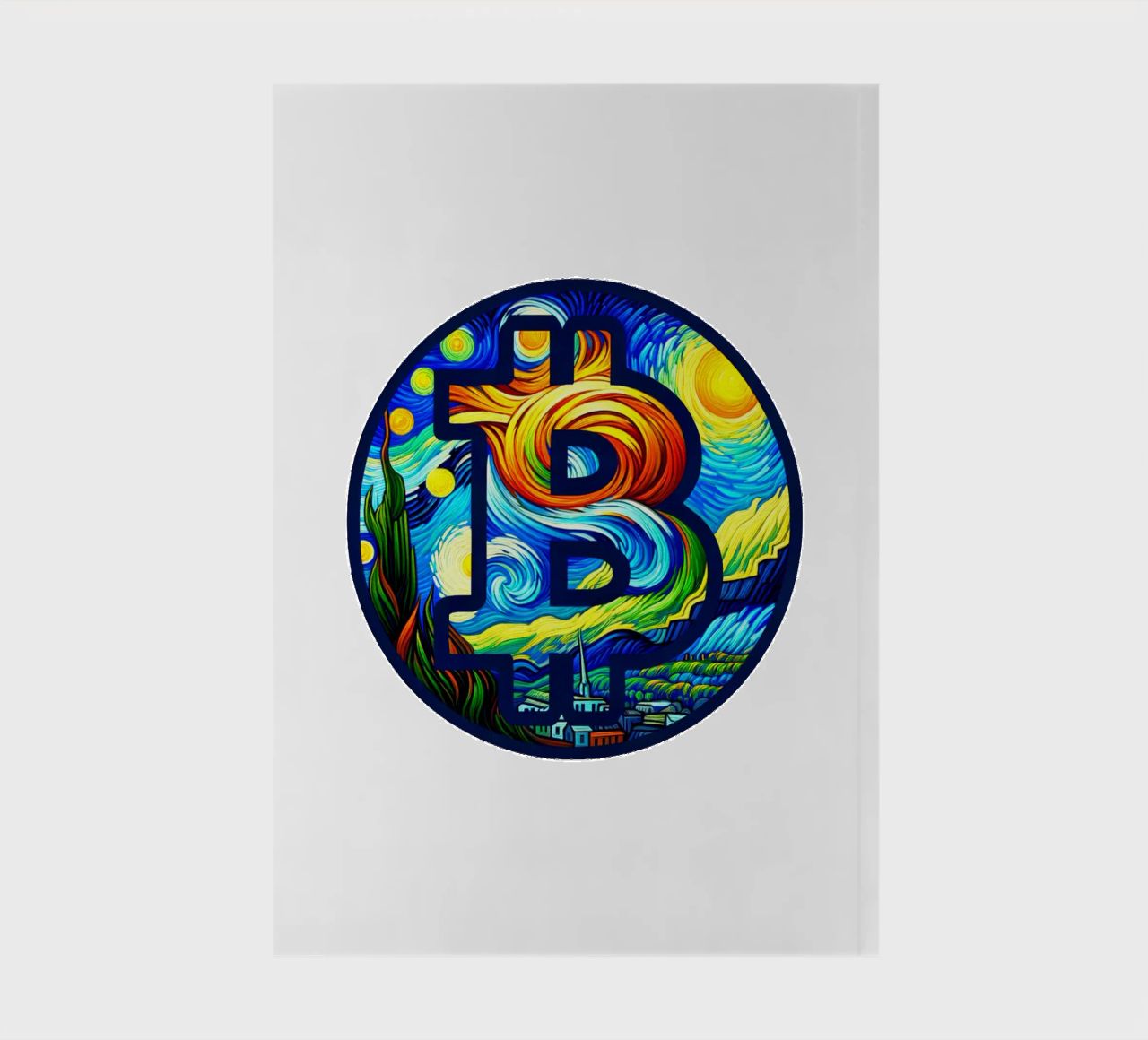 BTC... viewed via the V.Gogh-node diario da Crypto_Jungle