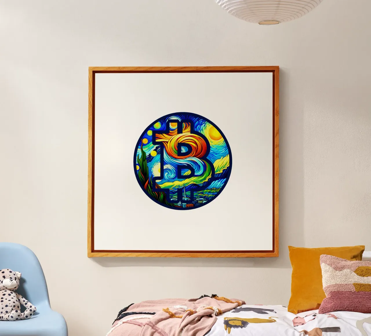 BTC... viewed via the V.Gogh-node plexiglass da Crypto_Jungle