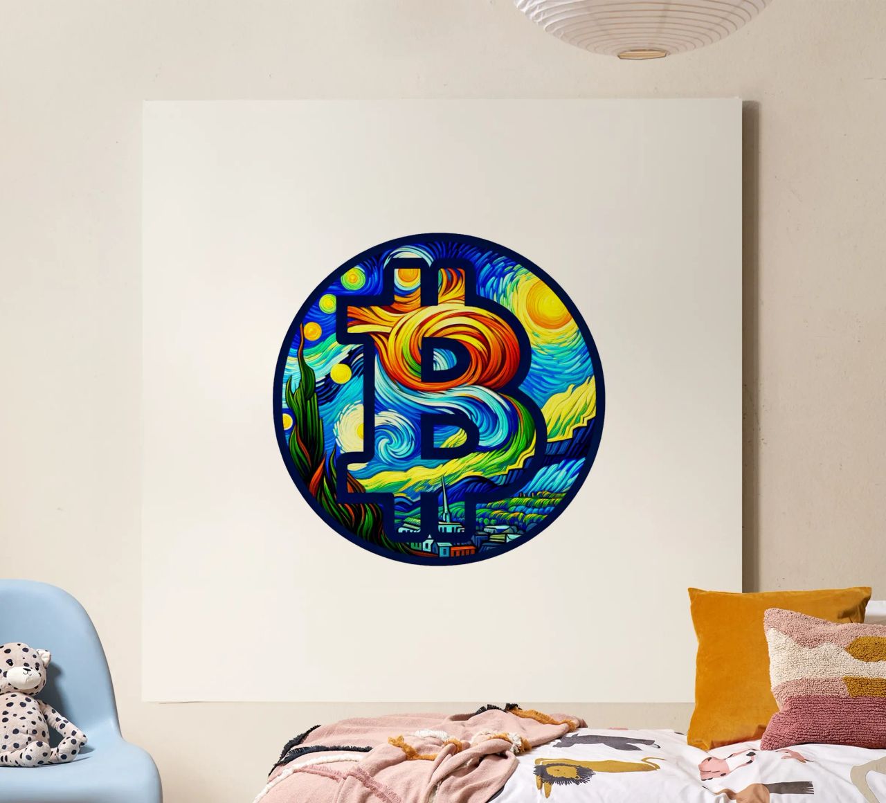 BTC... viewed via the V.Gogh-node tela da Crypto_Jungle