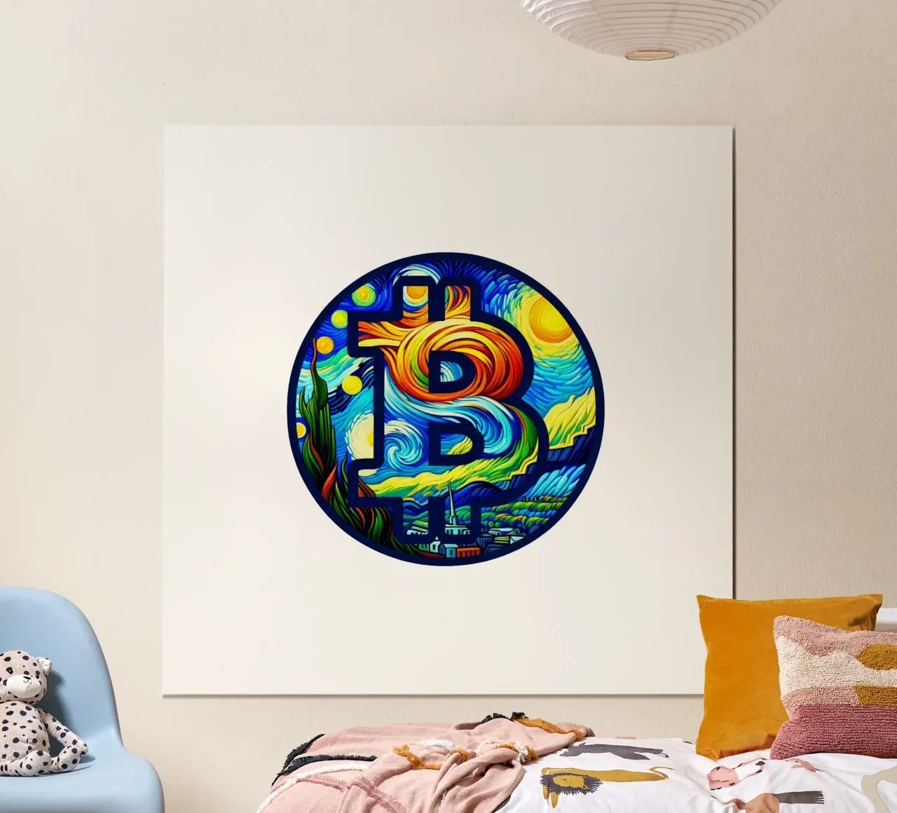 BTC... viewed via the V.Gogh-node poster da Crypto_Jungle