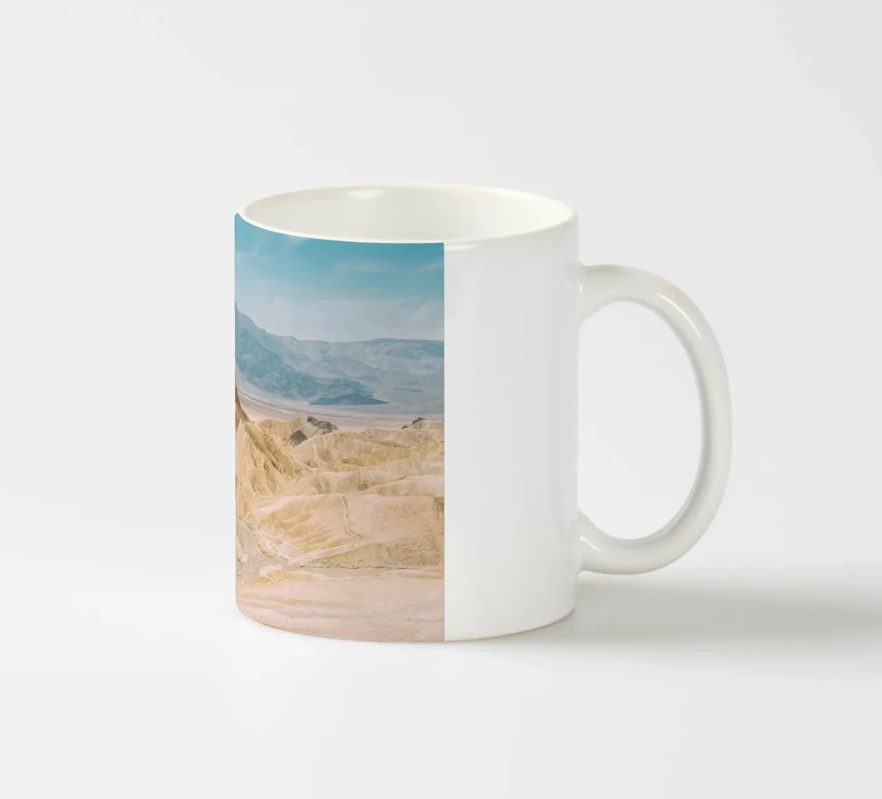 Zabriskie Point ceramic mug by patiphotography