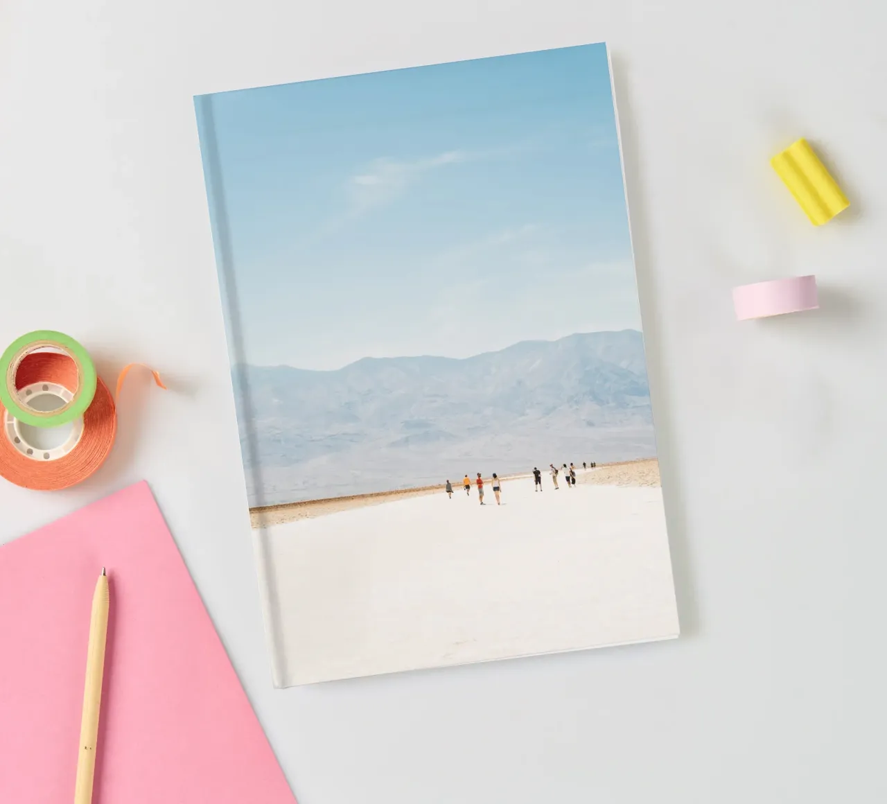 Badwater Basin notebook by patiphotography