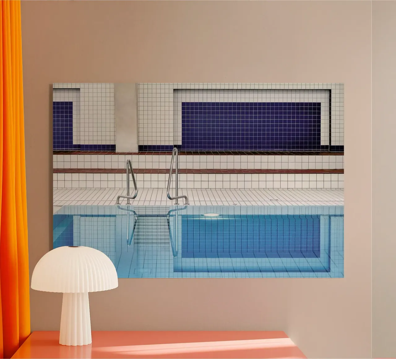 Swimming - Renate Reichert acrylic glass by Pictufy