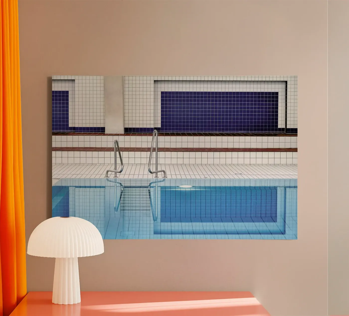 Swimming - Renate Reichert toile de Pictufy