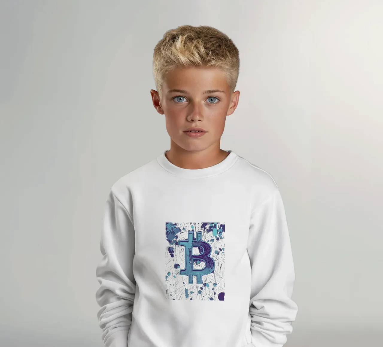 Stains and Coins felpa bambino da Crypto_Jungle