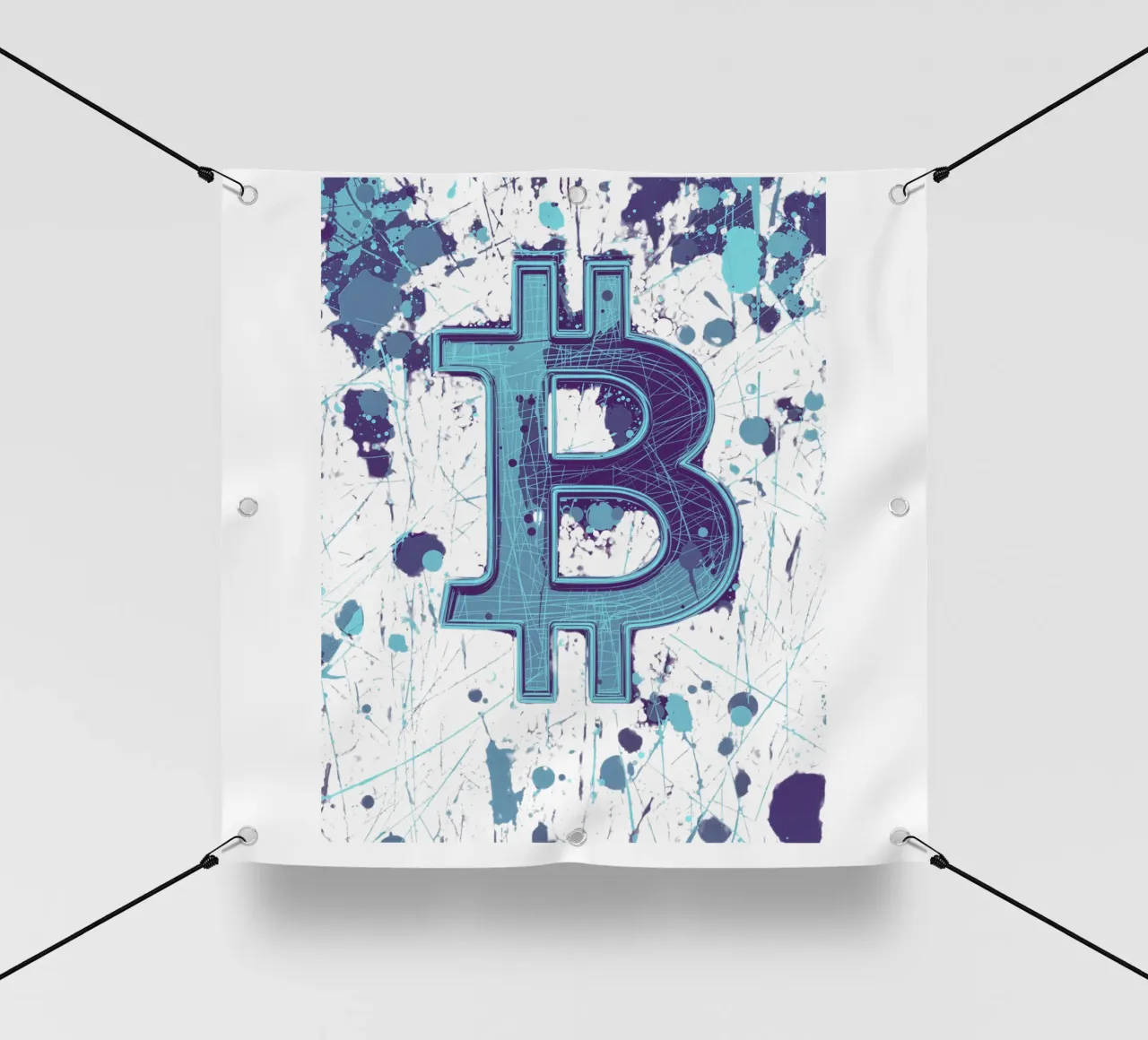 Stains and Coins telo in pvc da Crypto_Jungle