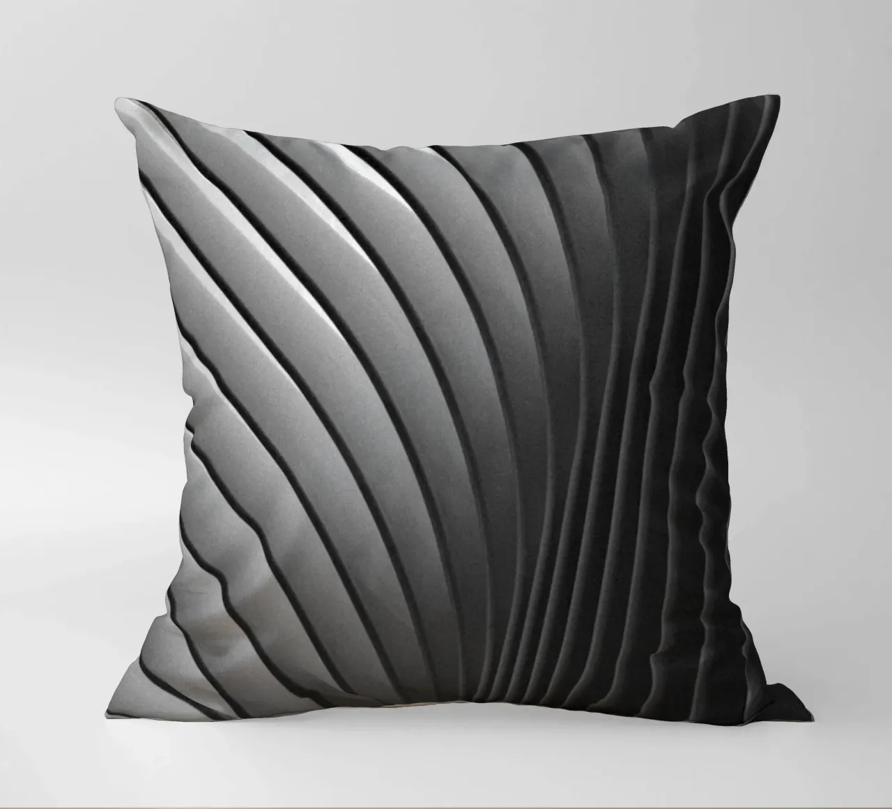 Modern Architecture - Detail of WTC Transport Hub in NYC II decorative cushion by Lisa Jureczko Arts Illustration