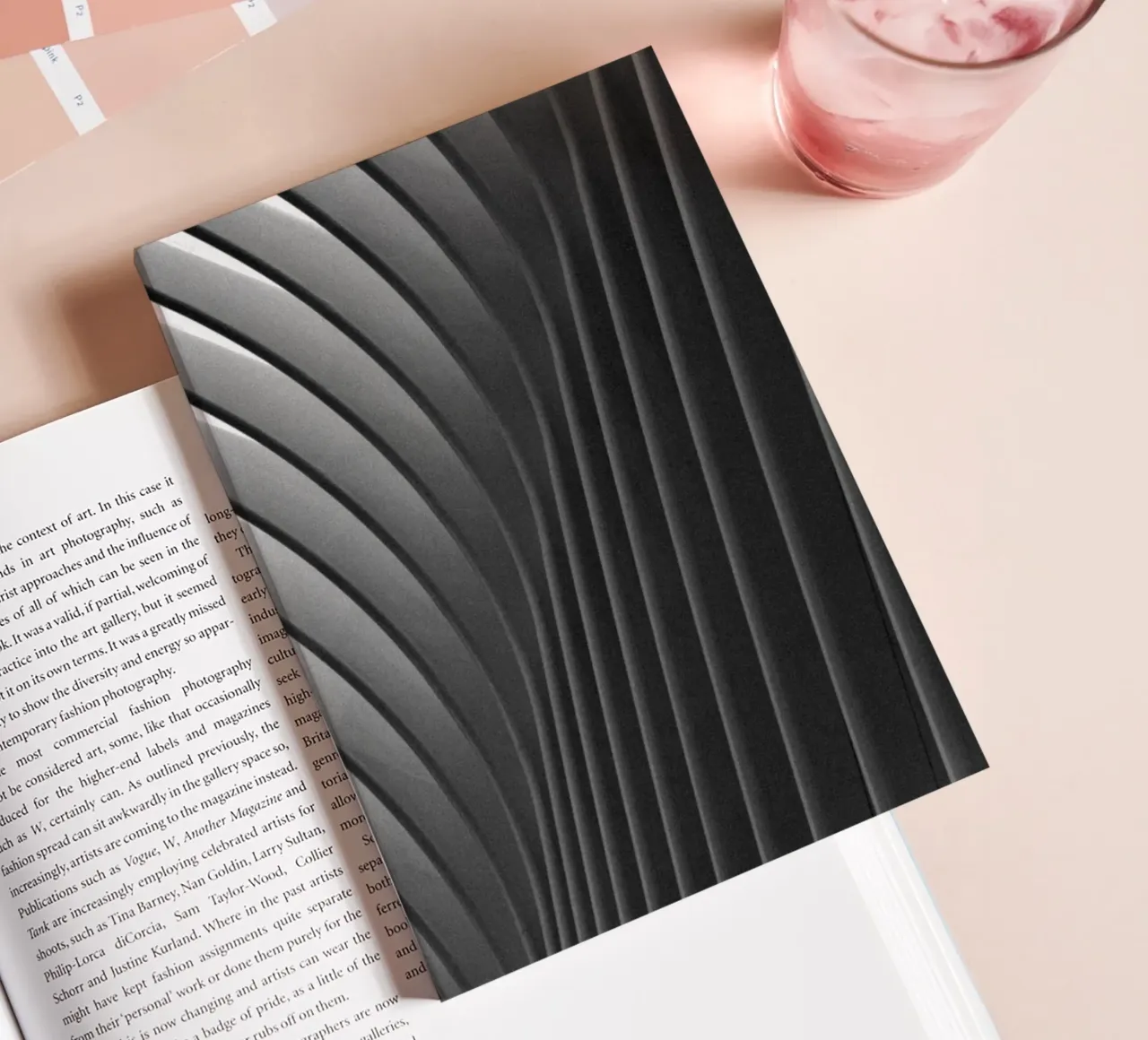 Modern Architecture - Detail of WTC Transport Hub in NYC II notebook by Lisa Jureczko Arts Illustration