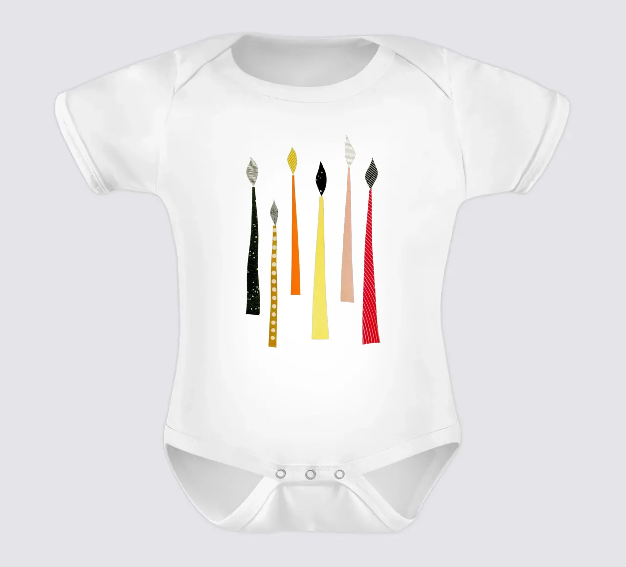 Natale I body neonato maniche corte da Cassia Beck Collage