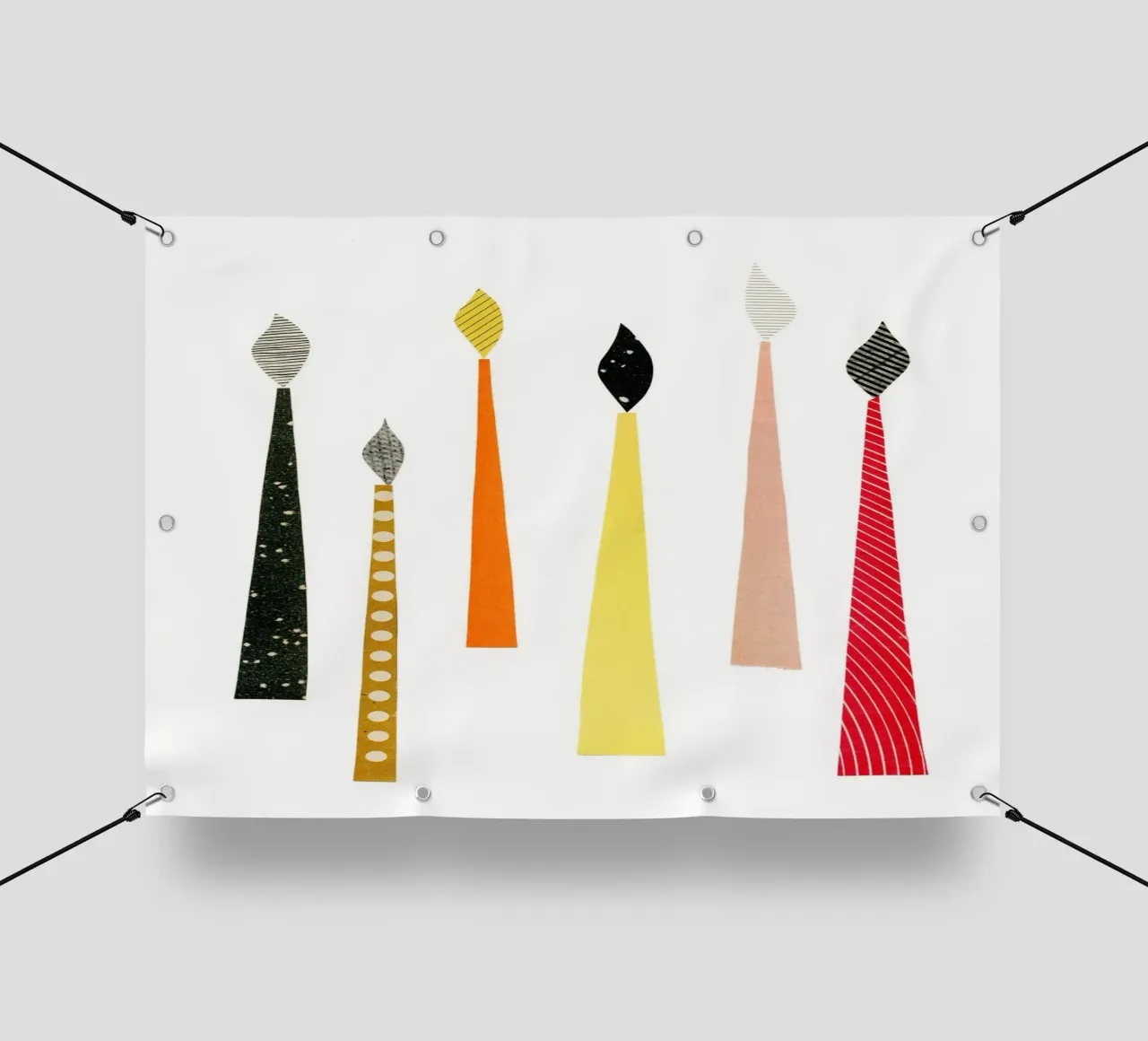 Natale I telo in pvc da Cassia Beck Collage