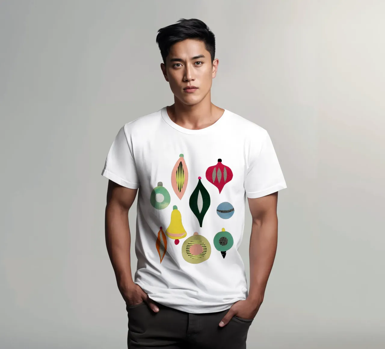 Natale II t-shirt da Cassia Beck Collage