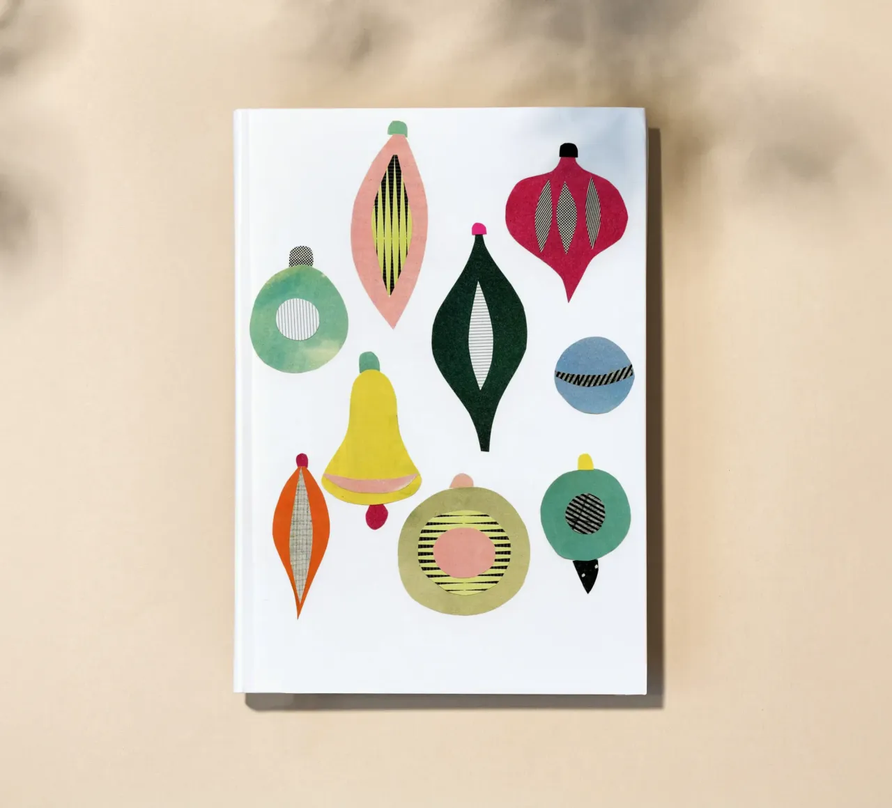 Christmas II notebook by Cassia Beck Collage