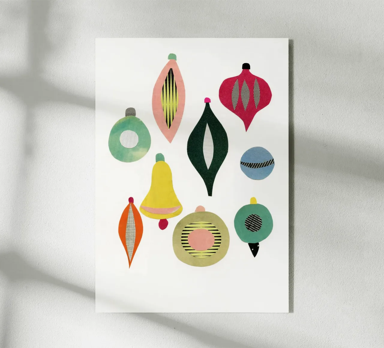 Natale II plexiglass da Cassia Beck Collage