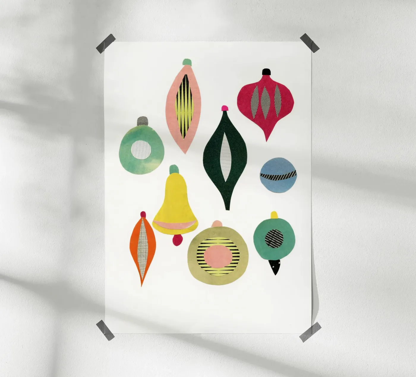 Natale II poster da Cassia Beck Collage