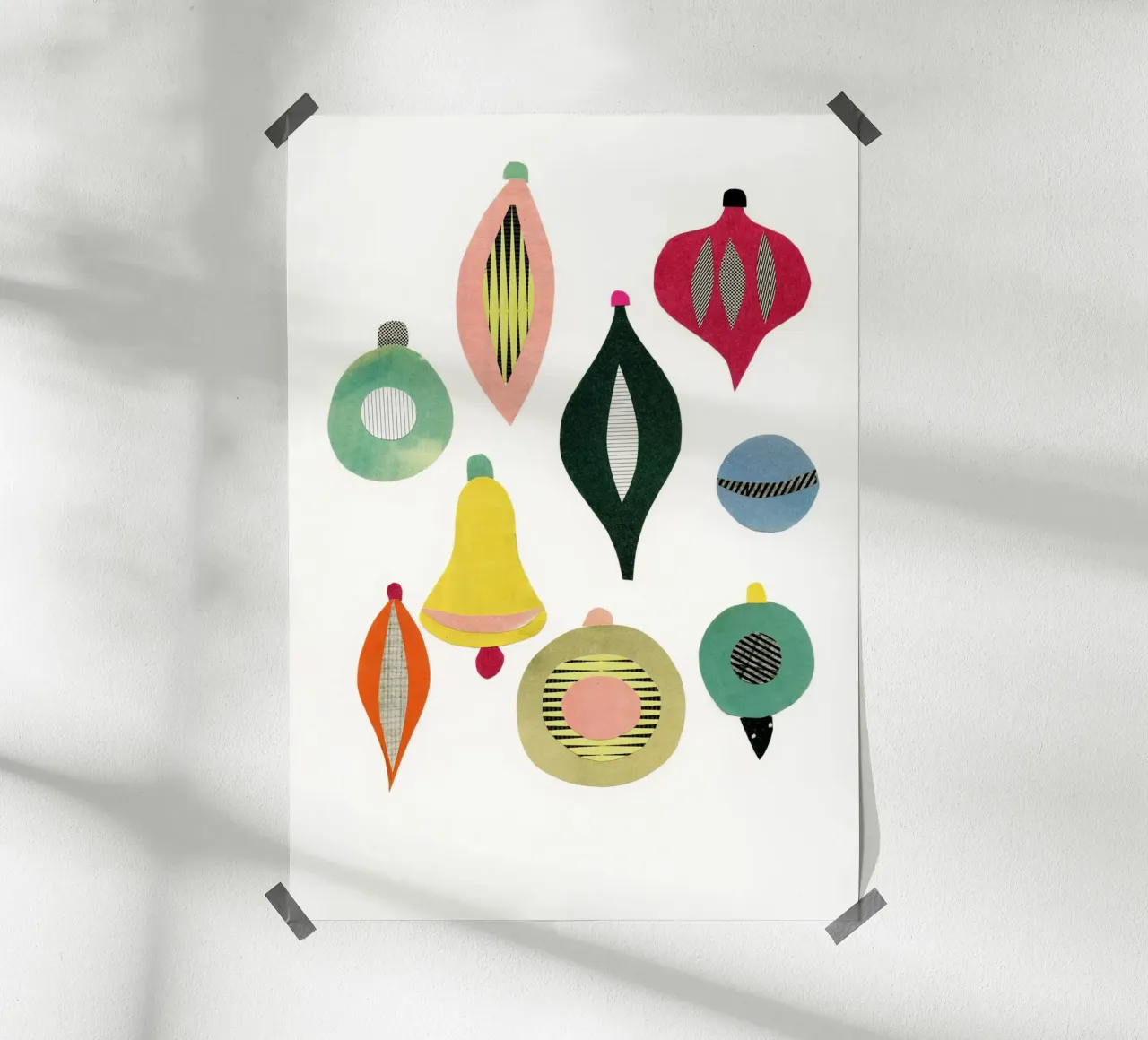 Natale II poster da Cassia Beck Collage