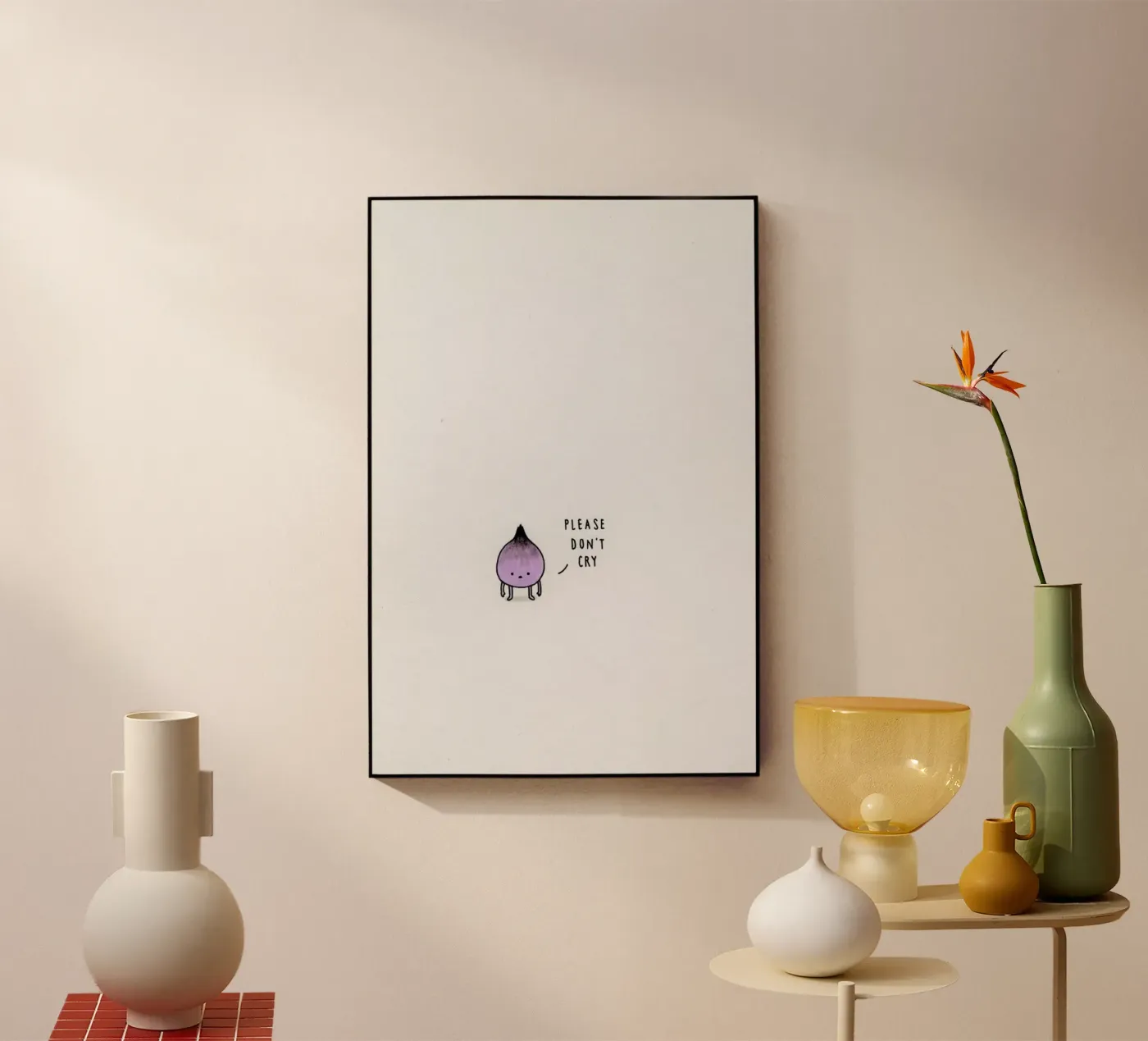 Onion Acryl-Glas von Jaco Haasbroek